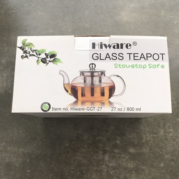 Hiware Kitchen Hiware Glass Teapot Poshmark